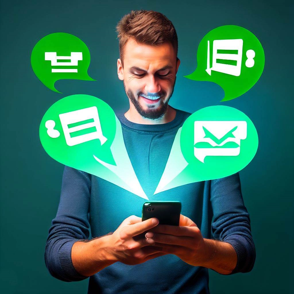 WhatsApp facilite la création de groupes et le transfert de messages.