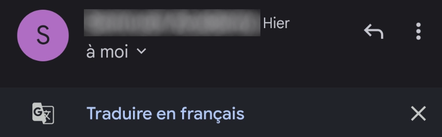 Gmail traduction