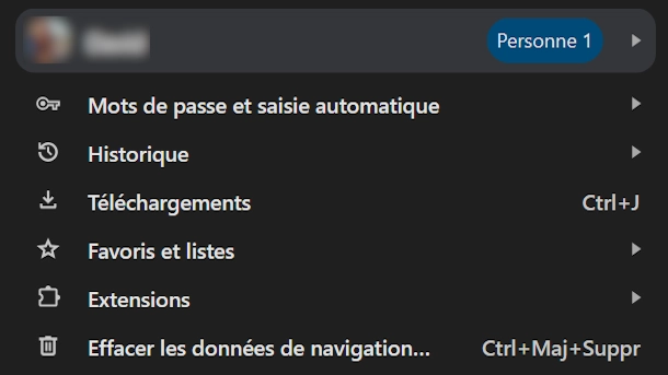 Nouveautés sur Chrome