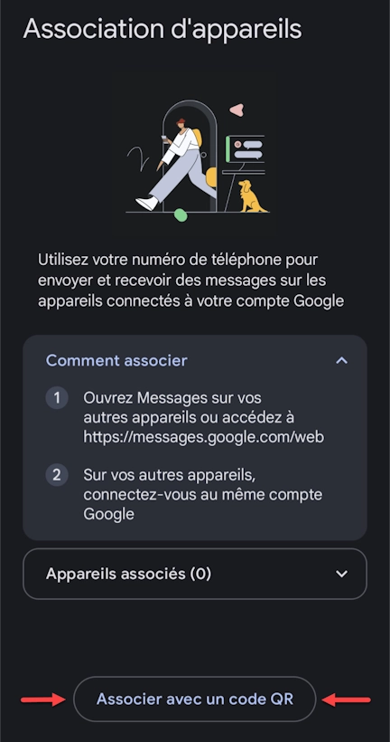 Google Messages sur votre ordinateur screenshot 2