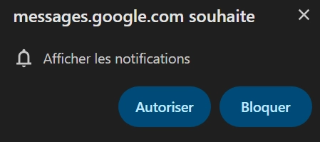 Google Messages sur votre ordinateur screenshot 5