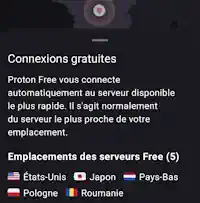 Proton VPN screenshot