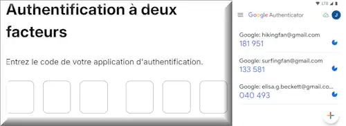 Google Authenticator screenshot1