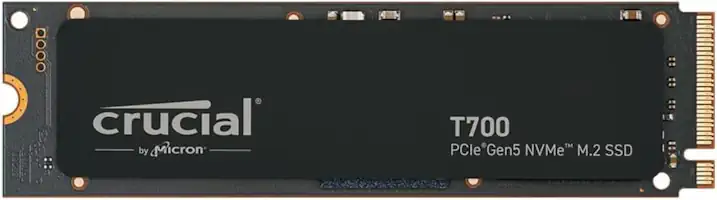 Crucial T700 SSD 2To PCIe Gen5 NVMe M.2 SSD