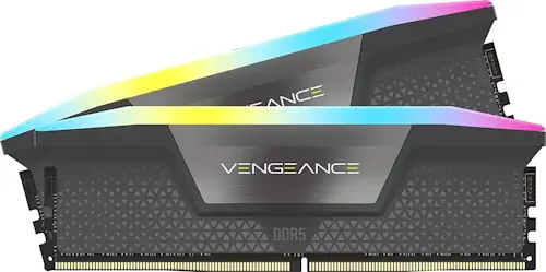 CORSAIR VENGEANCE RGB DDR5 32Go (2x16Go) DDR5 6000MHz CL30 AMD EXP