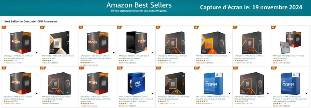 AMD Intel Amazon