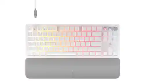 CORSAIR clavier gaming K70 PRO TKL WHITE