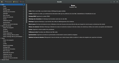 BleachBit screenshot